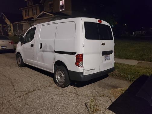 White 2015 Chevrolet City Express 1LT