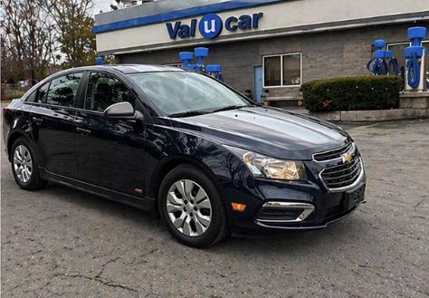 Blue 2015 Chevrolet Cruze LS
