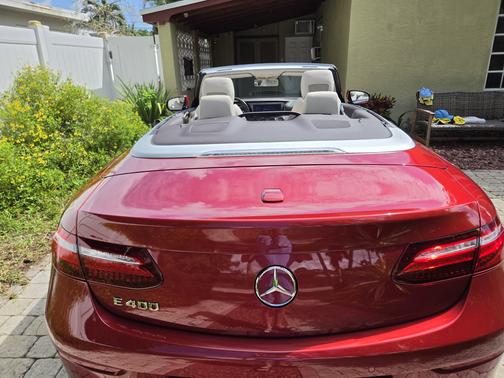Red 2018 Mercedes-Benz E-Class E 400