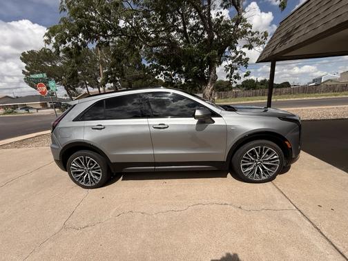 Gray 2024 Cadillac XT4 Sport