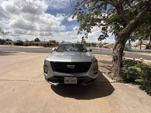 Gray 2024 Cadillac XT4 Sport