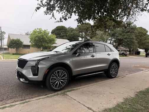 Gray 2024 Cadillac XT4 Sport