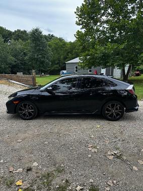 Black 2017 Honda Civic Sport