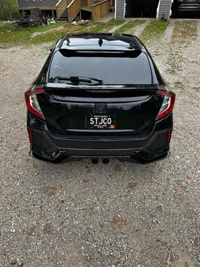 Black 2017 Honda Civic Sport