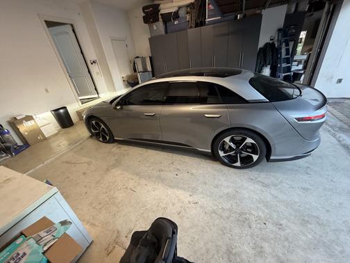 Silver 2023 Lucid Air Touring
