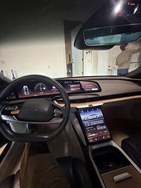 Silver 2023 Lucid Air Touring