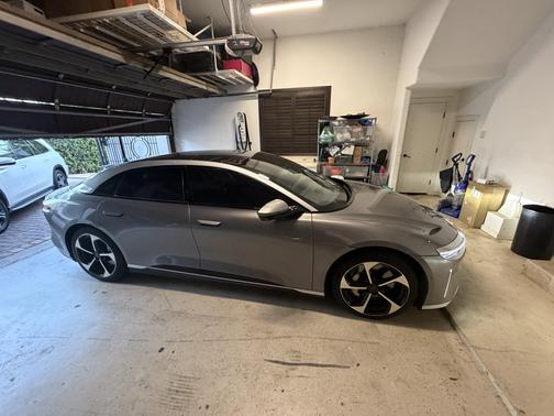 Silver 2023 Lucid Air Touring