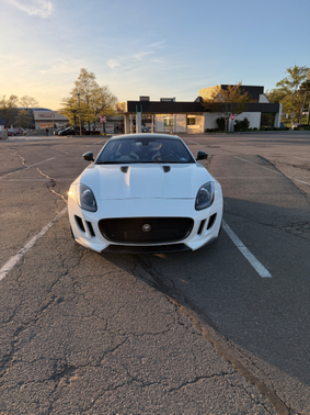 White 2017 Jaguar F-TYPE Premium