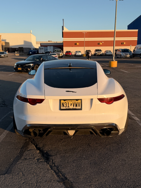 White 2017 Jaguar F-TYPE Premium
