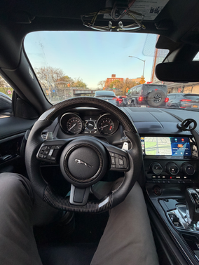 White 2017 Jaguar F-TYPE Premium