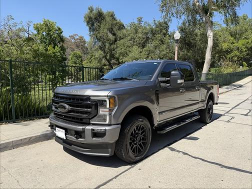 Gray 2021 Ford F-250 Lariat