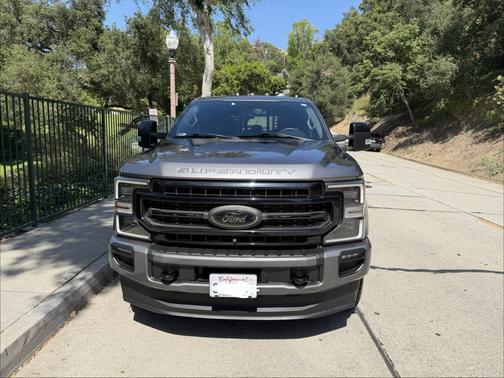 Gray 2021 Ford F-250 Lariat