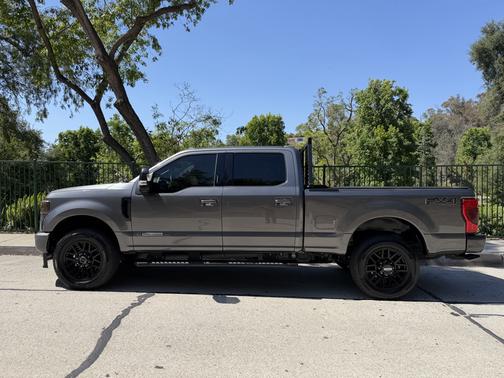 Gray 2021 Ford F-250 Lariat