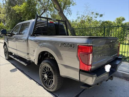 Gray 2021 Ford F-250 Lariat