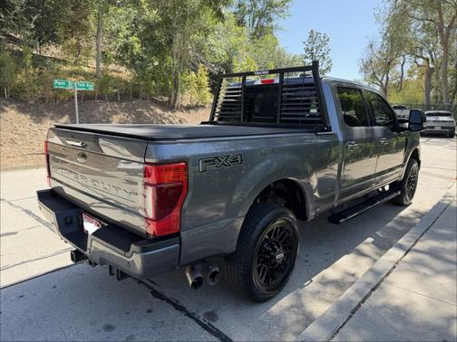 Gray 2021 Ford F-250 Lariat