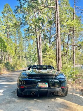 Black 2021 Porsche 718 Spyder 718 Spyder