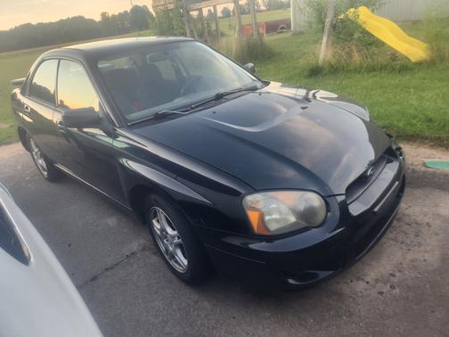 Black 2005 Subaru Impreza 2.5 RS