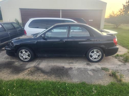 Black 2005 Subaru Impreza 2.5 RS