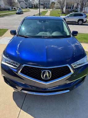 Blue 2019 Acura MDX 3.5L w/Technology Package