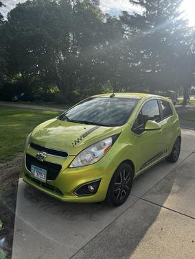 Green 2013 Chevrolet Spark 1LT