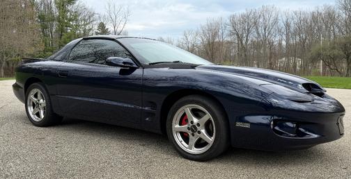 Blue 1998 Pontiac Firebird Formula