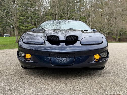 Blue 1998 Pontiac Firebird Formula