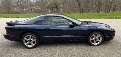 Blue 1998 Pontiac Firebird Formula