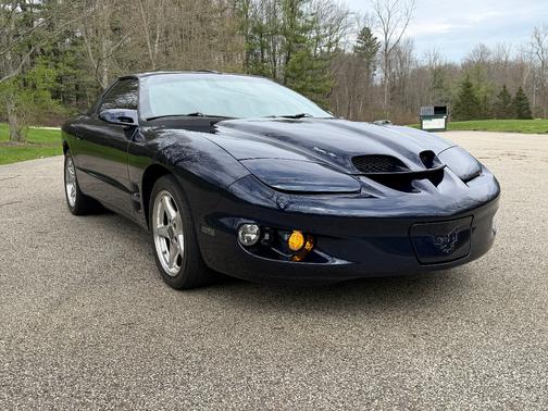 Blue 1998 Pontiac Firebird Formula