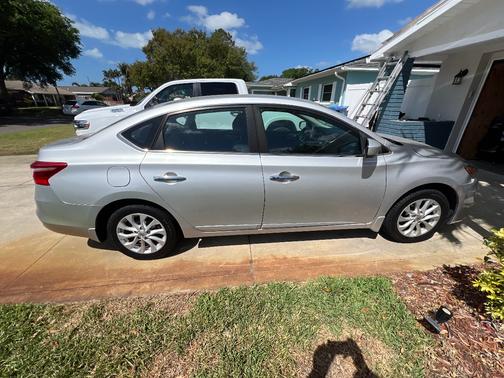 Silver 2018 Nissan Sentra SV