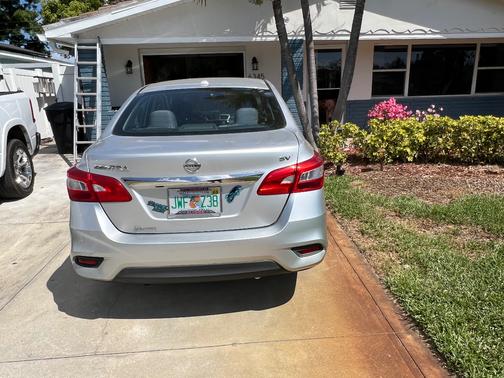 Silver 2018 Nissan Sentra SV