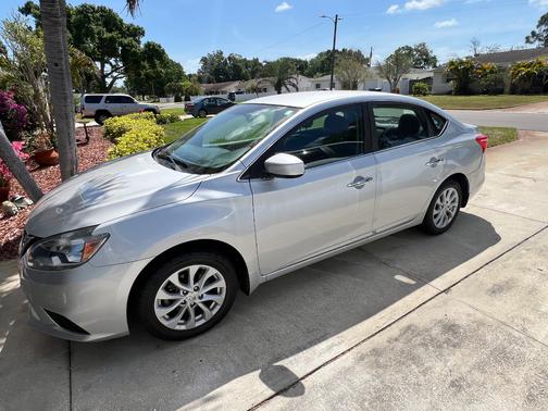 Silver 2018 Nissan Sentra SV
