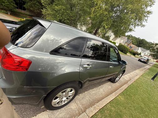 Gray 2009 Acura MDX Base