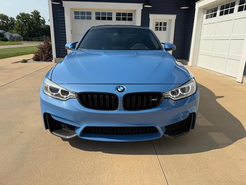 Blue 2016 BMW M3 Base