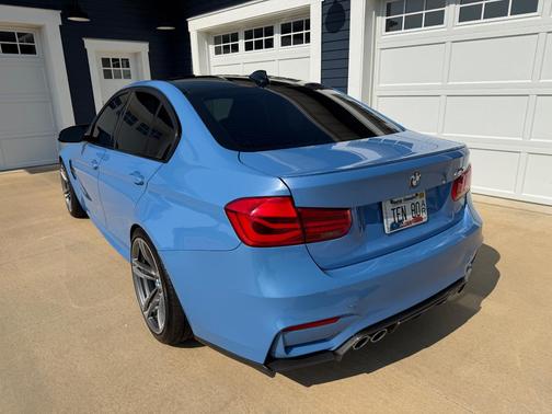 Blue 2016 BMW M3 Base