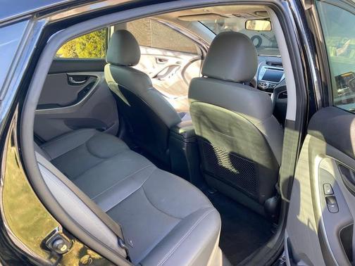 Black 2012 Hyundai ELANTRA Limited