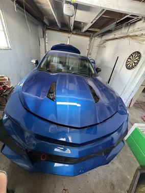 Blue 2016 Chevrolet Camaro 2SS
