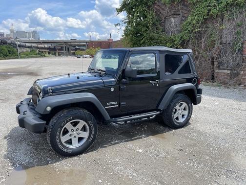 Black 2013 Jeep Wrangler Sport