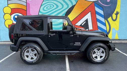 Black 2013 Jeep Wrangler Sport