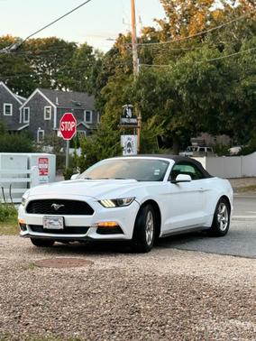 White 2016 Ford Mustang V6
