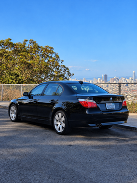 Black 2007 BMW 530 i