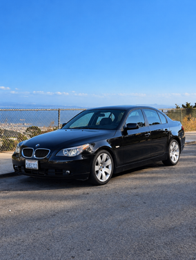 Black 2007 BMW 530 i