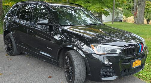 Black 2015 BMW X3 xDrive35i