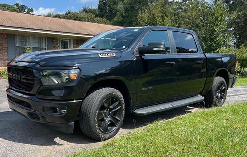 Black 2022 RAM 1500 Big Horn