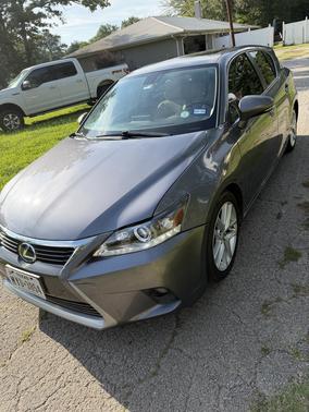 Silver 2016 Lexus CT 200h Base