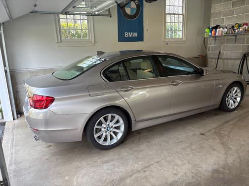 Silver 2013 BMW 535 i xDrive
