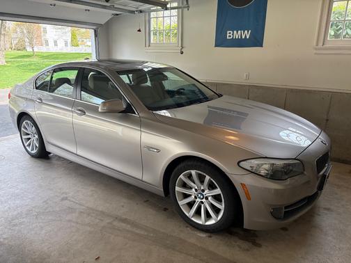 Silver 2013 BMW 535 i xDrive