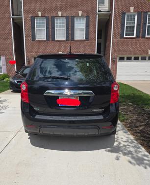 Black 2012 Chevrolet Equinox LS
