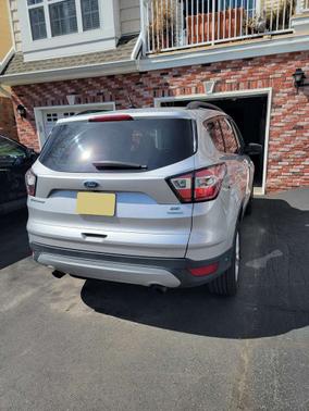 Silver 2018 Ford Escape SE
