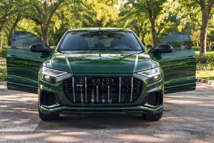 Green 2022 Audi SQ8 4.0T Prestige