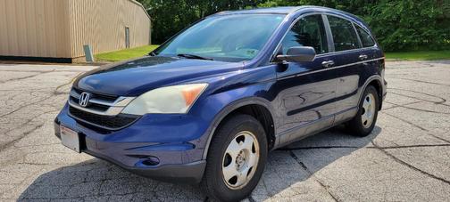 Blue 2010 Honda CR-V LX